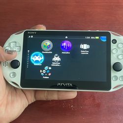 Jailbroken + modded PS Vita lite