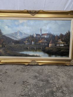 Beautiful framed painting