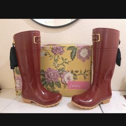 Joules rain boots, Fits Like Size 6
