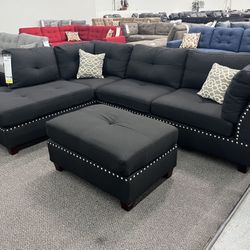 Sectional Sofa Set With Mattress 