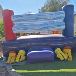 Rin De Boxeo Disponible Con 4 Guantes