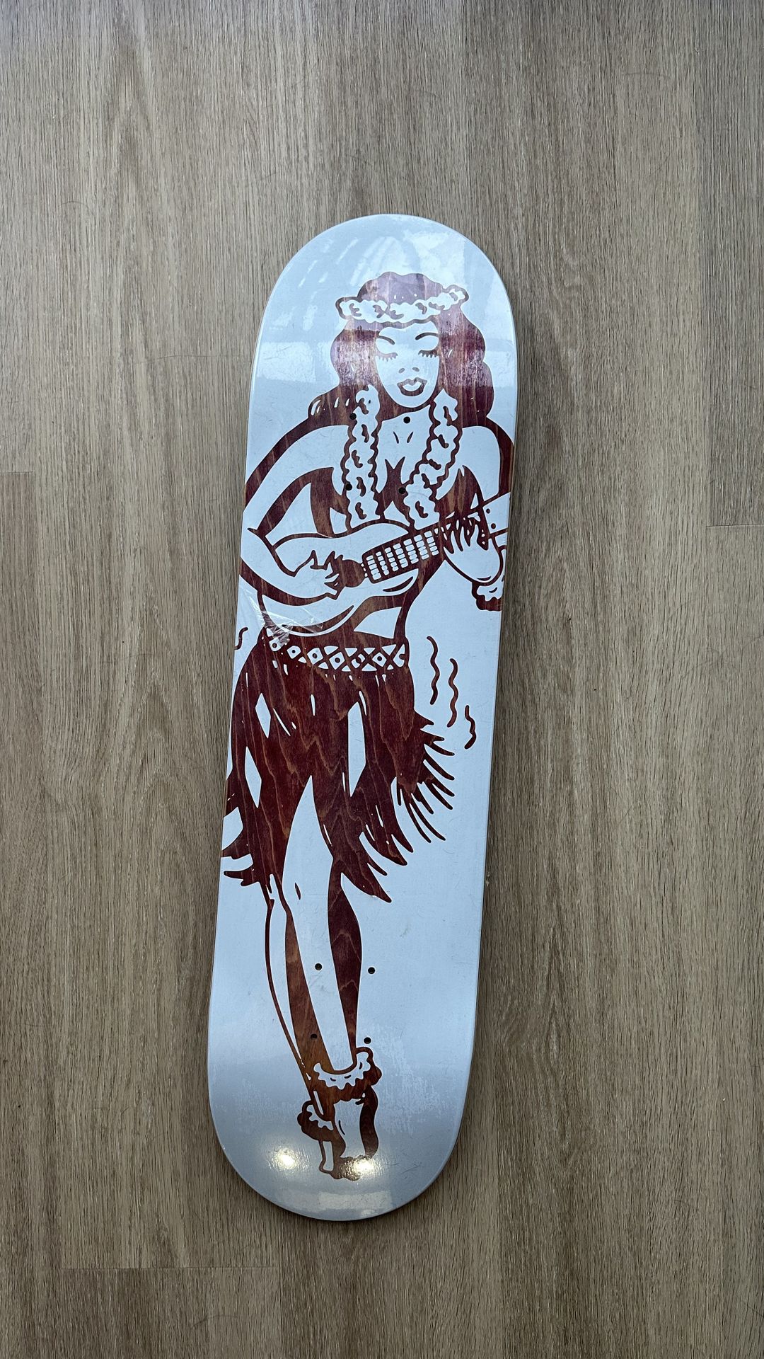 Dance Hula Girl Skateboard Deck