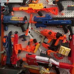 Nerf With Peg Board