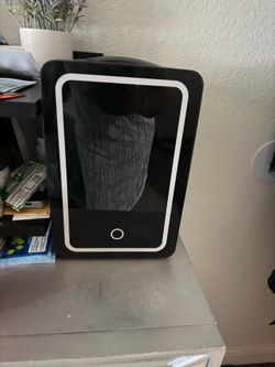 Mini fridge cosmetics