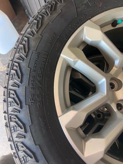 Tires + chevy rims