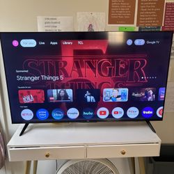 TCL 50” 4K Smart TV (Model 50G31)