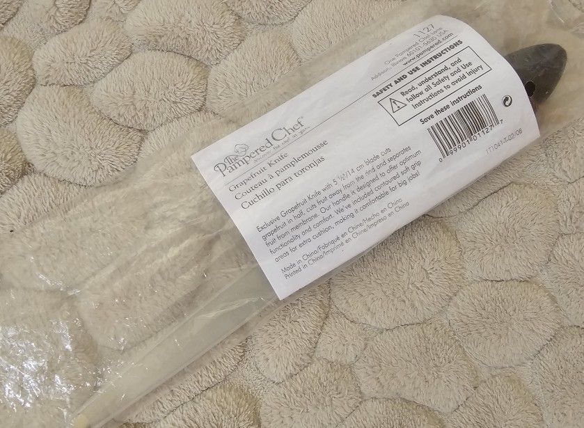 PAMPERED CHEF GRAPEFRUIT KNIFE #1127 - NEW