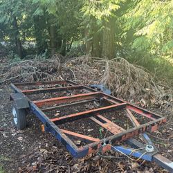 LOW PRICE MOVING- RARE FOLDING TRAILER 