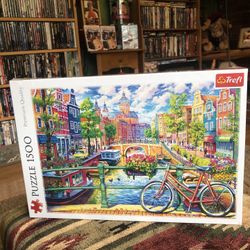 Brand New 1500 Premium Puzzle Amsterdam Landscape. 