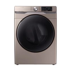 Samsung 7.5 cu. ft. Gas Dryer with Steam Sanitize+ in Champagne