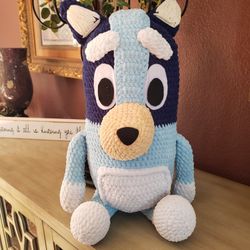 NEWLY CROCHETED BLUEY