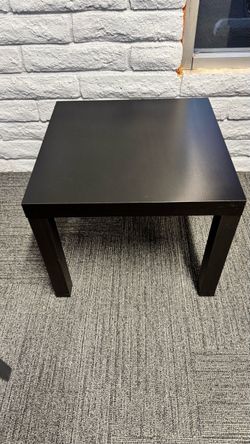 Brown Square Side Table