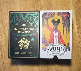 2 Modern Day Witch/Gypsy Decks. Spells and Tarot Cards. 35th Ave and Union Hills area.