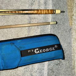 Meucci Cue & Shaft / Its George Carrying Case
