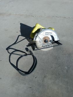 Ryobi Circular Saw In Good Condition.
