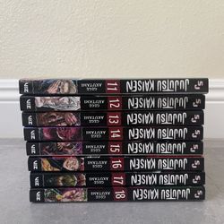 Jujitsu Kaisen Books