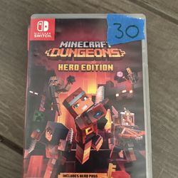 Minecraft Dungeons Nintendo Switch 