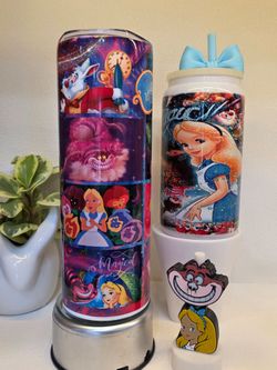 Alice in Wonderland tumbler
