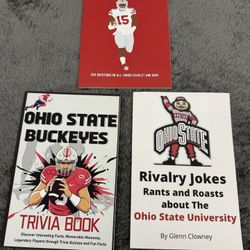 Bundle of 3 New Ohio State Buckeyes Paperback Books!