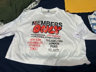Members Only Worldwide Streetwear Graphic T-Shirt