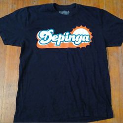 Men's Size Large Depinga Brand Short Sleeve Shirt