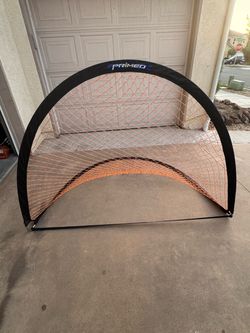 Primed pop up/foldable soccer goal
