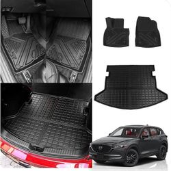  Xmatssy Fit 2017-2022 Mazda CX-5 Floor Mats Cargo