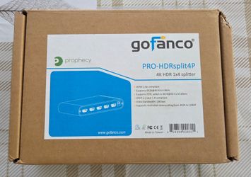 4K HDR 1x4 HDMI Splitter