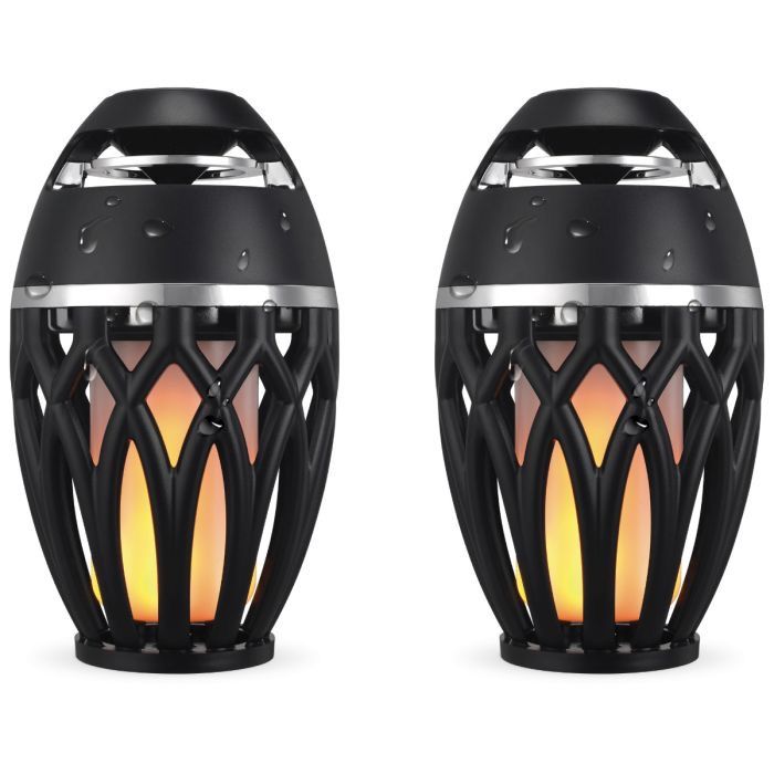Set of 2 iLive Tiki+ Waterproof Wireless Bluetooth Speakers