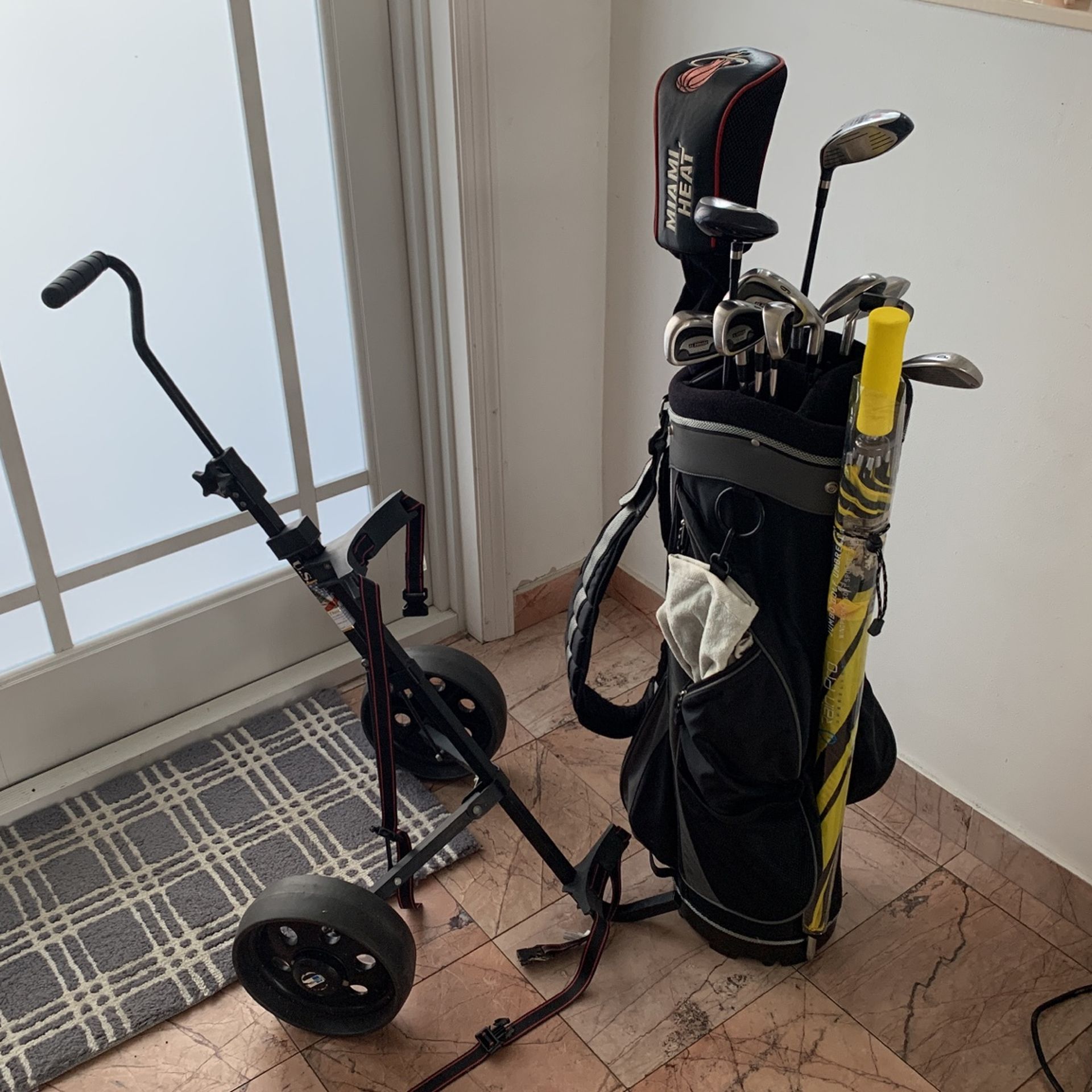 El Dorado Goliath Complete Golf Set With Golf Bag And Cart
