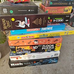 Garage Sale Today Only! Old Games And More