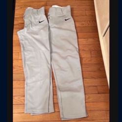 Boy Nike Baseball Pants Like New Size Large And X-Large 