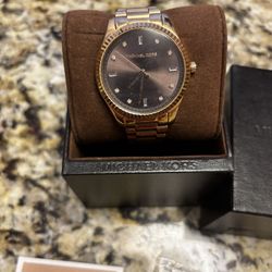 Michael Kors Rose Gold Watch