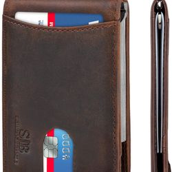Serman Brands RFID Blocking Slim Wallet