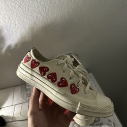 CDG x Converse Size 6 Women 