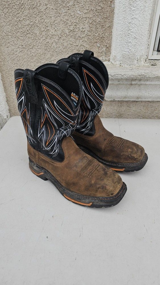 Size 10 Ariat Work Boots Composite Toe