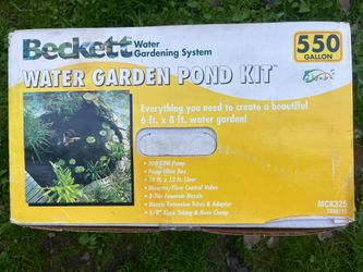 Water Garden Pond Kit