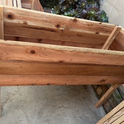 Large Wooden Planting Box 