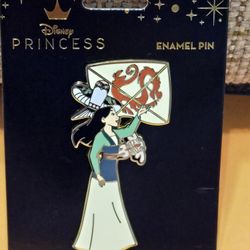 Disney Princess Mulan with Kite Enamel Metal Pin