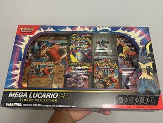 Pokemon Mega Lucario Ex Figure Collection