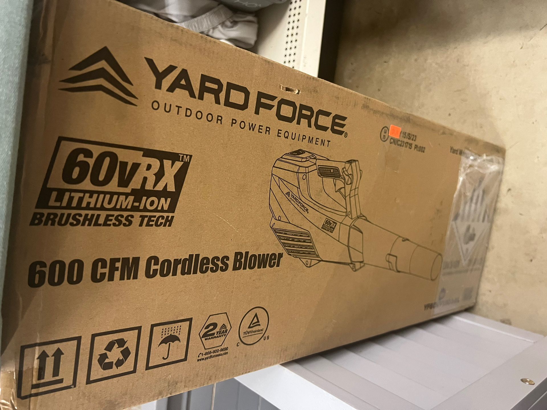 Yardforce Cordless Blower