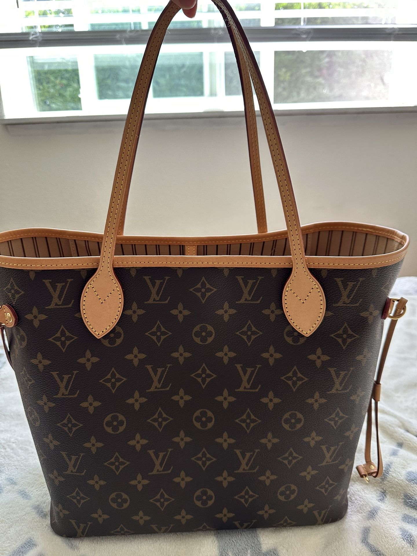 Louis Vuitton Neverfull MM Beige 