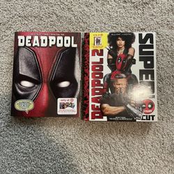 Deadpool 1 & 2 Blu Rays 
