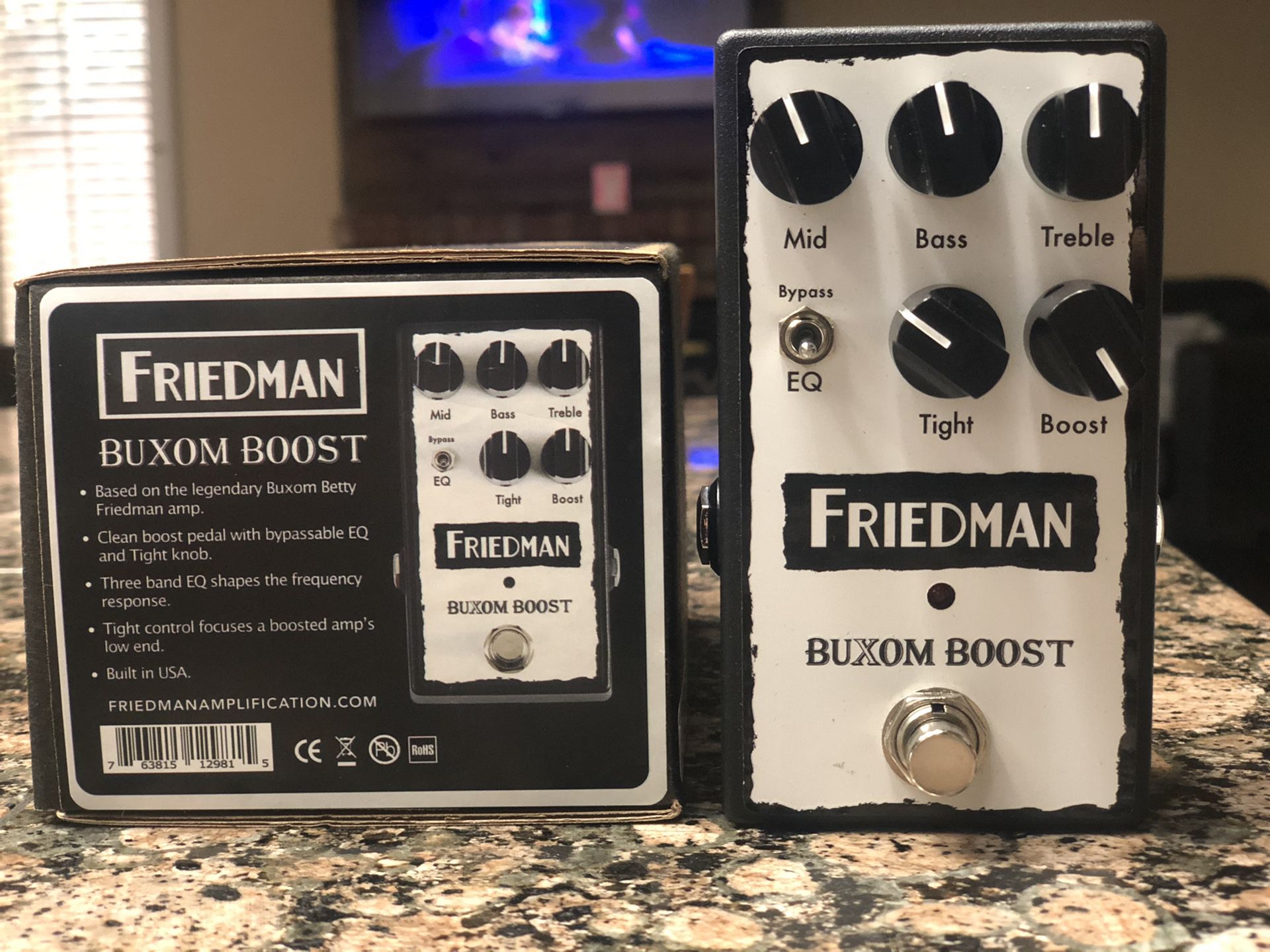 Friedman Buxom Boost guitar pedal