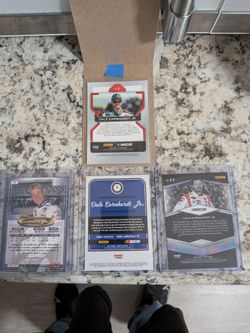 Dale jr cards all in mint condition