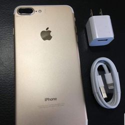 iPhone 7 Plus  , Unlocked   for all Company Carrier ,  Excellent Condition  Like New 