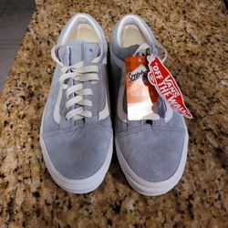 Suede VANS with Scotchgard Protection 