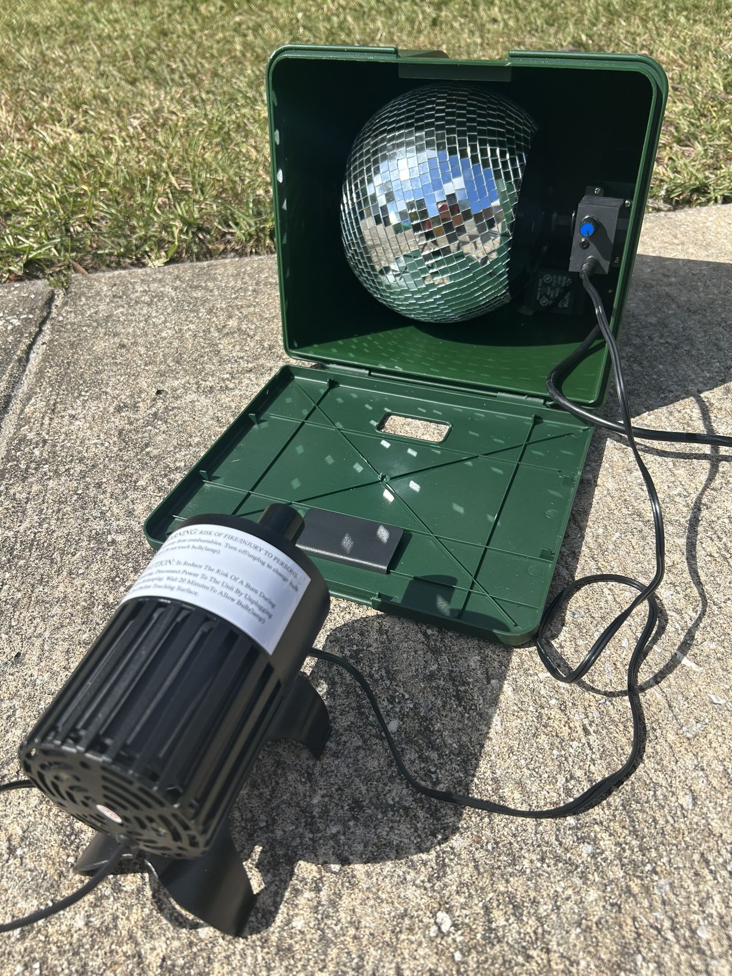 Light flurries inc disco ball sale