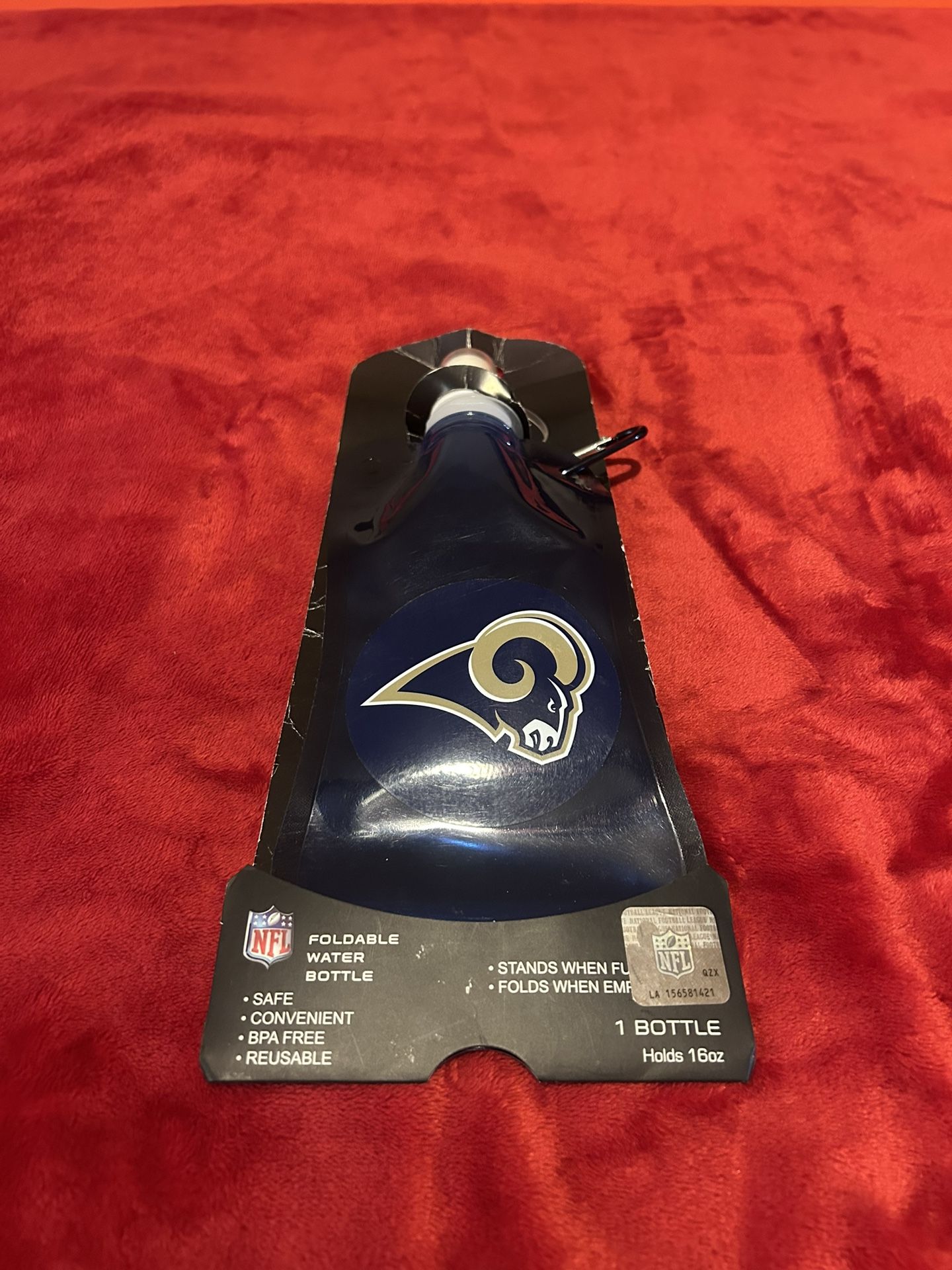 Rams Foldable Water Bottle