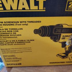 DeWalt Low Rpm Screw Gun With Threaded Clutch Tool Only